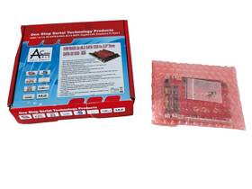 Isat-m2sr Ableconn Dual M.2 Sata Ssd To 2.5 Inch Iii Adapter With Hardware Raid