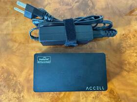 K172b-008b Accell Usb 3.0 Docking Station Displaylink 4k Hdmi Displayport With Power
