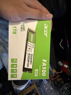 Bl.9bwwa.120 Acer New Fa100 Ssd 1tb Pcie Gen3x4 M.2 Nvme 3d Nand Solid State Drive