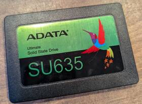 Asu635ss-480gq Adata Su635 3d Qlc 2.5 Inch Sata 6gb/s Solid State Drive