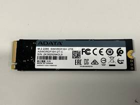 Aswordfish-2t-c Adata Swordfish 2tb Pcie Gen3 X4 M.2 2280 Solid State Drive