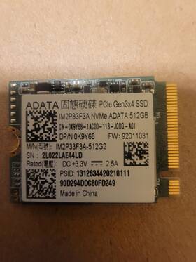 Im2p32a4-512gctb5 Adata 512gb Pcie Gen3 X4 M.2 Nvme Ssd Solid State Drive