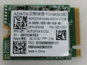 Im2p33f3a-512g2 Adata 512 Gb Nvme 30mm Solid State Drive