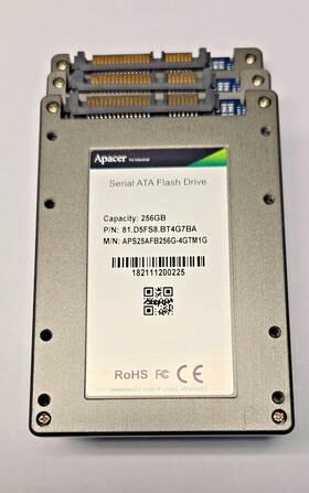 81.d5fs8.bt4g7ba Apacer Lot Of 3 Industrial 256gb 2.5 Inch Ssd Solid State Drive Aps25afb256g