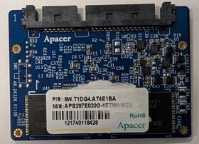 Aps297e032g-4etm1-ncr Apacer - 32gb Half Slim Sata Mo-297a 1.8 Inch Industrial Ssd