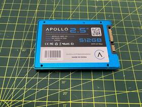Apollo-ssd-2.5-512gb Apollo 512gb 2.5 3d Tlc Nand Sata Iii Ssd Solid State Drive