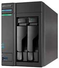 As-602t Asustor Intel Atom 2.13ghz 1gb Ddr3 2-bay Diskless Nas