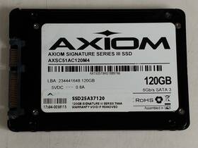 Axsc51ac120m4 Axiom Signature Series Iii 120 Gb Sata 2.5 In Solid State