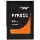 Ppse60gs25ss Brand New Patriot Pyro Se 60gb Ssd Solid State Drive Sata Iii 6gb/s