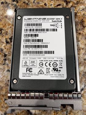 Ucs-sd400g12s4-ep Cisco Enterprise 12gb/s 400gb 2.5 Inch Sas Ssd Solid State Drive