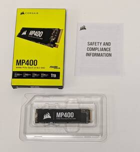Mp400 Corsair 840006652779 1tb Nvme M.2 Ssd Pcie Gen3 X4 Used