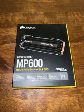 Cssd-f1000gbmp600plp Corsair - Mp600 Pro Lpx 1tb Internal Ssd Pcie Gen 4 X4 Nvme With Heatsink For