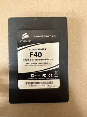 Cssd-f40gb2-a Corsair Force Series F40 40gb 2.5 Inch Solid - State Drive