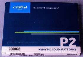 Crucial 649528902320 P2 2tb Nvme M.2 Pcie Ssd - Internal Solid State Drive