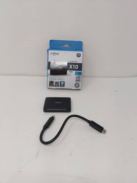 Crucial 649528939548 X10 Pro 4tb Portable Ssd Usb 3.2 2100mb/s Read Water And Dust Resistant