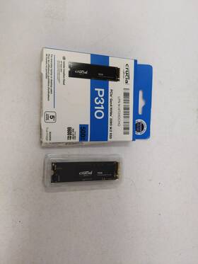Gen4 Crucial 649528943637 P310 500gb 2280 Pcie 3d Nand Nvme M.2 Ssd Up To 6 600mb/s