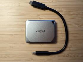 Ct1000x9promacssd9b Crucial 1tb X9 Pro For Mac Usb-c 3.2 External Portable Ssd