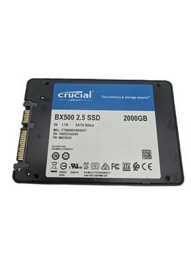 Ct2000bx500ssd1 Crucial Bx500 2tb 2.5 Inch Sata Ssd - 88% Health Read First