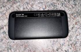 Ct2000x8ssd9a Crucial X8 2tb Portable External Hard Drive Solid State Ssd