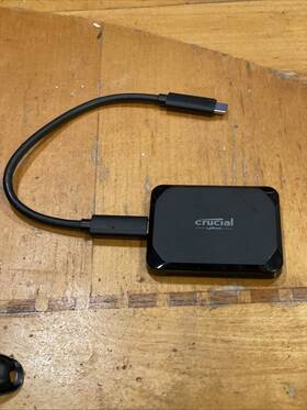 Ct2000x9ssd902 Crucial X9 2tb Portable Ssd Up To 1050mb/s Usb 3.2 Usb-c External Solid St