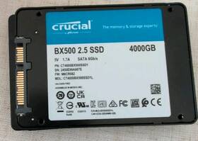 Ct4000bx500ssd1 Crucial Authentic Bx500 4tb Internal Ssd Sata Brand New