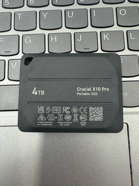 Ct4000x10prossd9 Crucial X10 Pro Usb 3.2 Type-c Portable External Ssd #ct4000x10prossd9 100% Gh