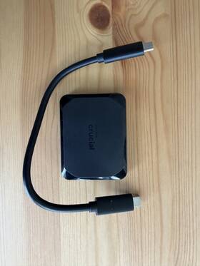 Ct4000x10ssd9c Crucial X10 4tb Portable Ssd - Usb-c 3.2 100% Health 2100mb/s