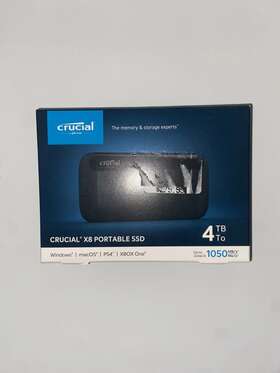 Ct4000x8ssd9 Crucial X8 4tb Portable Ssd Brand New