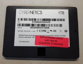 S1d9nsaf306817d Cybernetics 2.5 Inch 1tb Ssd Drive Tested