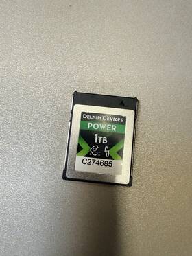 Dcfx4p1tb Delkin Devices 1tb Cfexpress Type B 4.0 Memory Card For Digital Cameras Ideal E