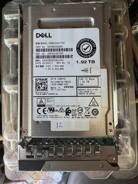 Kpm5xvug1t92 Dell 02wvyg 2wvyg 1.92tb Sas 12gbps Mix Use 2.5ftft Internal Ssd