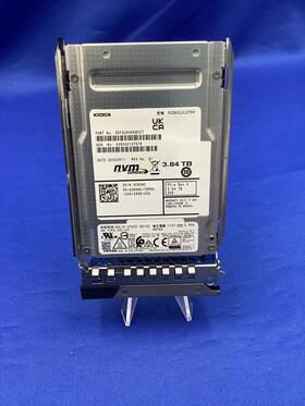 Kcd6xlul3t84 Dell 0crvnc Kioxia Pcie Gen4 3.84tb Nvme Ri Tlc 2.5in U.3 Ssd Crvnc