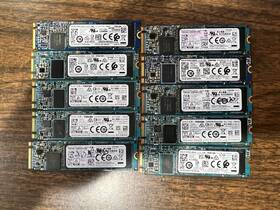 190ct2017 Dell 0dnpk1 Lot Of Mixed M.2 Toshiba Ssd 256gb
