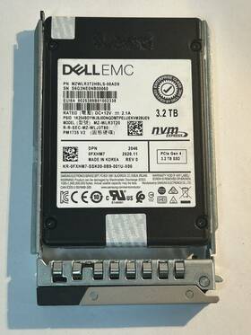 Mzwlr3t2hbls-00ad Dell 0fxhm7 3.2tb Nvme Pcie Gen4 Ssd -