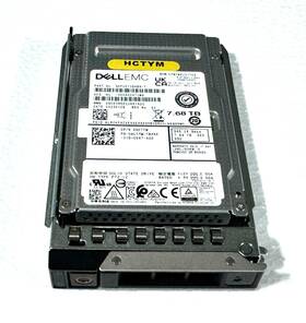 7.68tb Dell 0hctym Hctym Emc 24gbps Ri Sed 2.5ftft Ssd Hard Drive