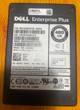 Mz-ils480a Dell 0kj8jv Emc 480gb 2.5 Inch 12gbps Sas Ssd