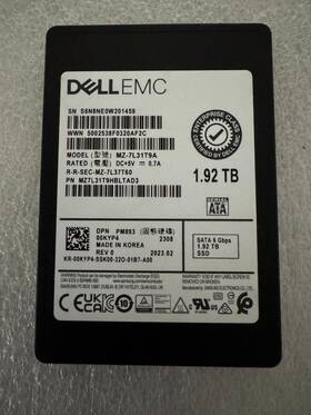 Mz7l31t9hbltad3 Dell 0kyp4 1.92tb Sata 2.5 Inch 6g Ssd - Health 100%