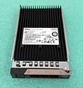 3.84tb Dell 0ndk2d Ndk2d U.2 Nvme Gen4 X4 Ri Ssd With Caddy 100% Health Low Hours