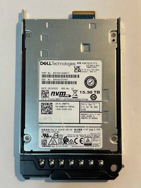 Sdf4061dab91t Dell 0rwff6 15.36tb Pcie Gen 5 Nvme Sed 2.5 Inch Ssd