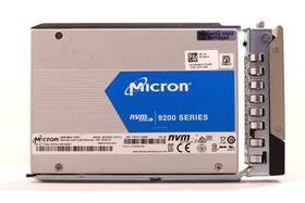 0vj9h3 Dell Micron Mtfdhal1t6tcu 1.6tb 2.5 Inch Pcie Nvme Ssd With Caddy P/n Tested