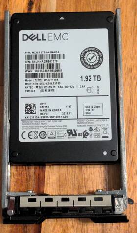 Mz-ilt1t9a Dell 3f15r Compellent 03f15r 1.92tb Sas 12gb Read Intensive 2.5ftft Ssd