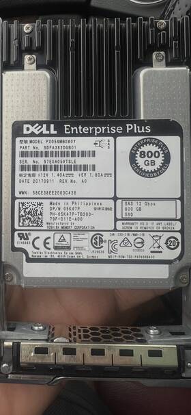 5k47p Dell Lot Of 10 800gb Mlc Sas 12gbps Write Intensive 2.5 Inch Ssd