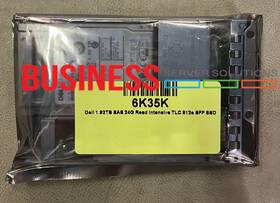 1.92tb Dell 6k35k Sas 24g Read Intensive Tlc 512e Sff Ssd
