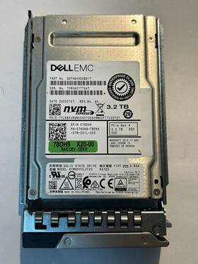 Kcm6fvul3t20 Dell 78dh9 Emc 078dh9 3.2tb Pcie Nvme Mixed Use 2.5ftft Sed Ssd