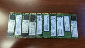 Cc1d0 Dell Lot Of 5 256gb M.2 Sata Ssd Solid State Drives