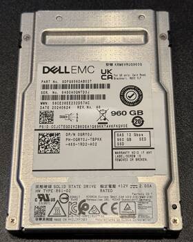 Krm6vrug960gq Dell Emc Sdfqs56dab02t 960gb 2.5 Inch Sas 12gb/s Sed Internal Ssd