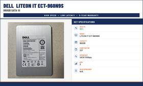 Etc-960n9s Dell Dll Liteon It 960gb Enterprise Sata Iii Ssd