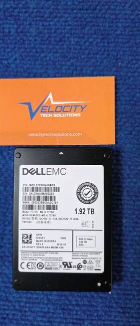 1.92tb Dell F0vfy 12gbps Sas 2.5 Inch Ssd