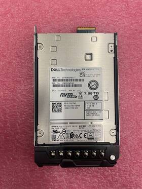 Kcm7xrje7t68 Dell G27w5 7.68tb Pcie Nvme E3.s Gen5 Ssd - 100% Health