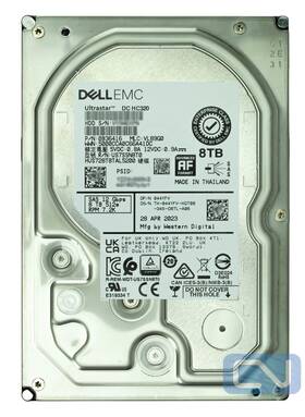 Hus728t8tal5200 Dell Emc 44yfv 8tb 7.2k Sas 12gb/s 128mb Wd Ultrastar Dc Hc320 3.5 Inch Hdd
